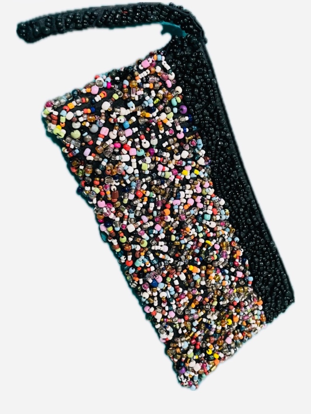 Handmade beaded Wristlet